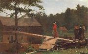 Winslow Homer Die Morgenglocke oil painting reproduction